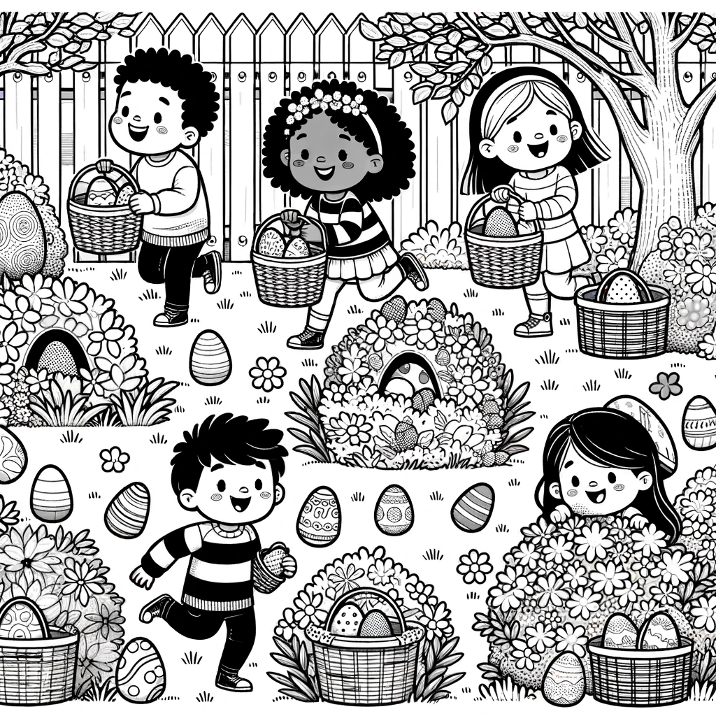 15 Free Easter Colouring Pages For Kids Kids and Clicks
