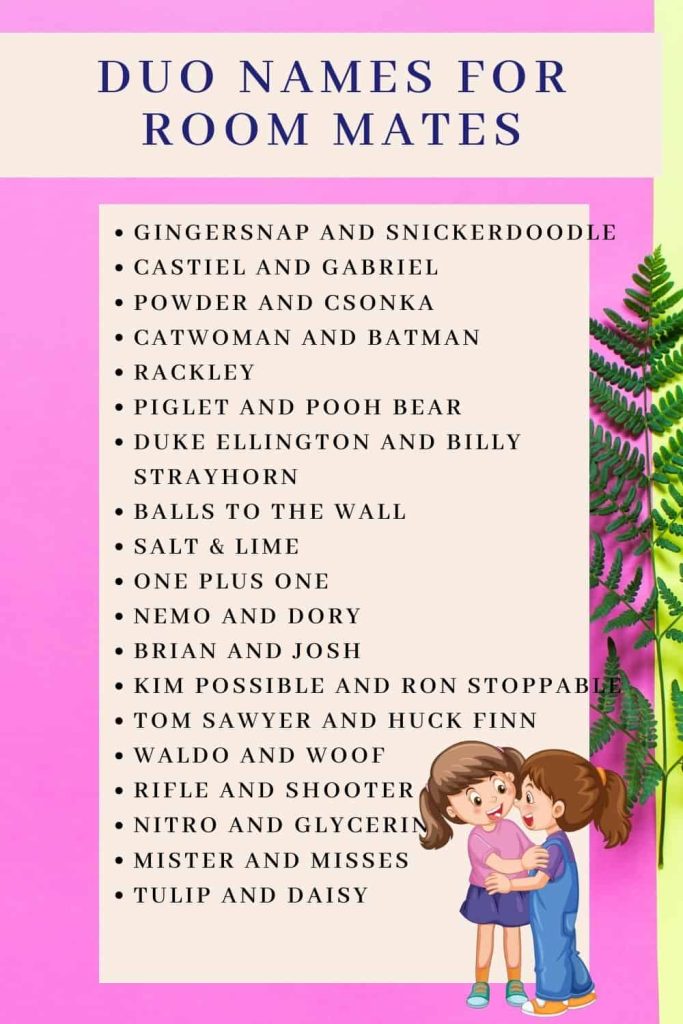 100+ Duo Names Ideas Unique, Cool & Funny Kids and Clicks